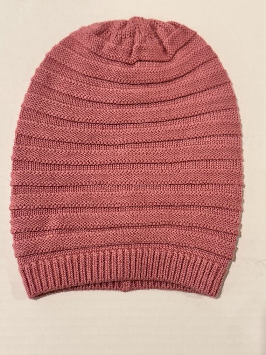 Portolano Accessories - Portolano Knitted Pink Wool Winter Beanie - Perfect Condition